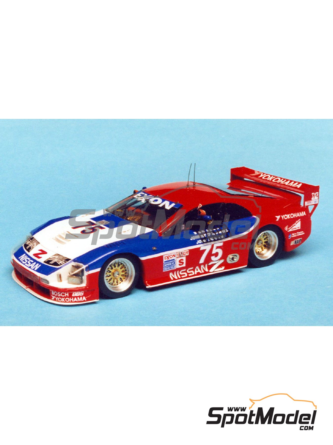 Nissan 300ZX IMSA - Sebring 1994. Car scale model kit in 1/43 scale  manufactured by Renaissance Models (ref. 009D)